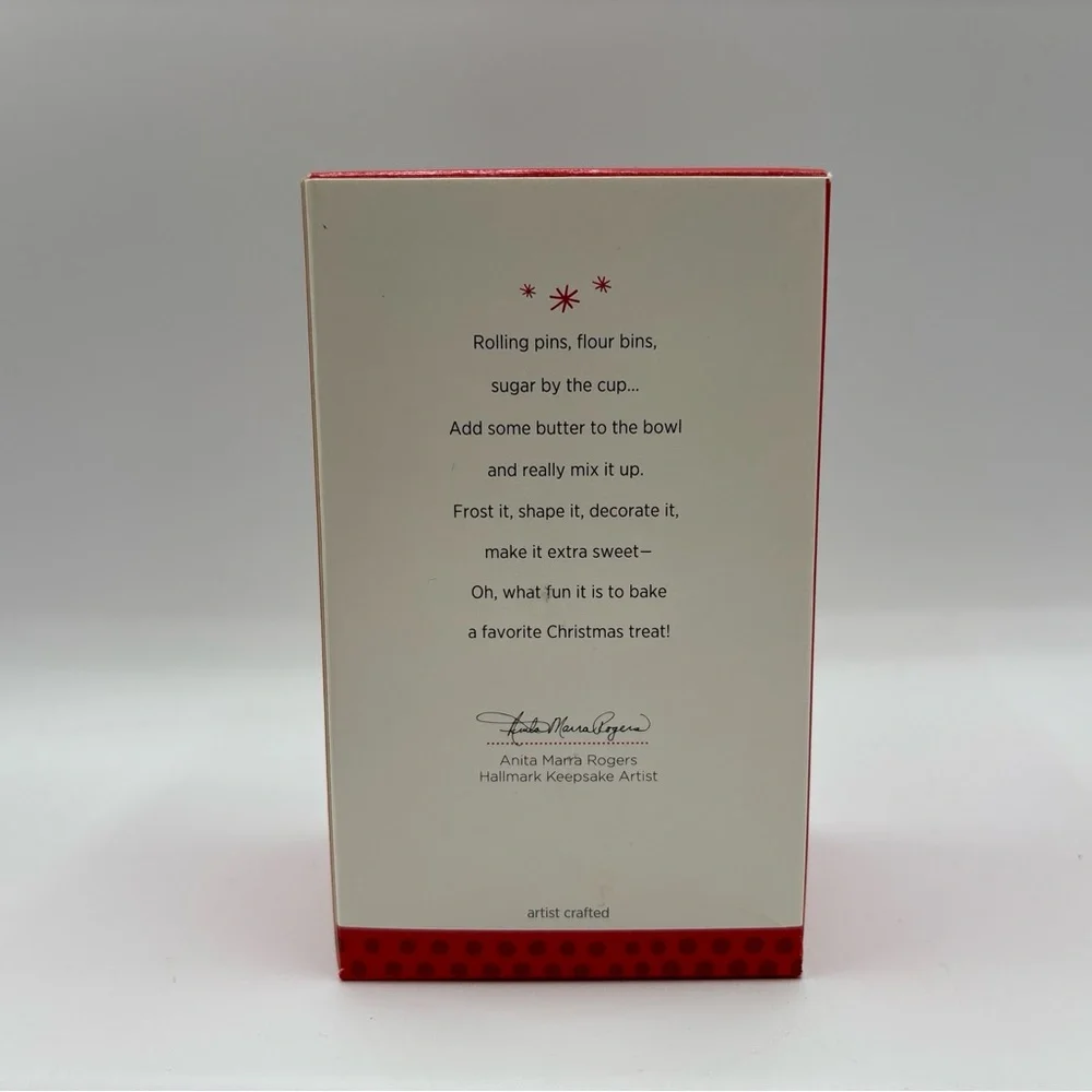 Hallmark Keepsake Ornament 2013 Busy Bakers Christmas Tree Ornament Artist Craft